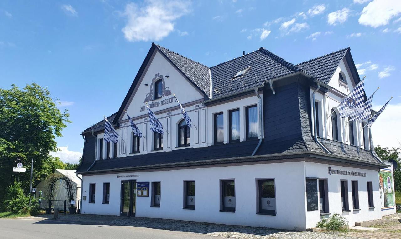 Hofbraeu Zur Schoenen Aussicht Nordhausen Eksteriør billede